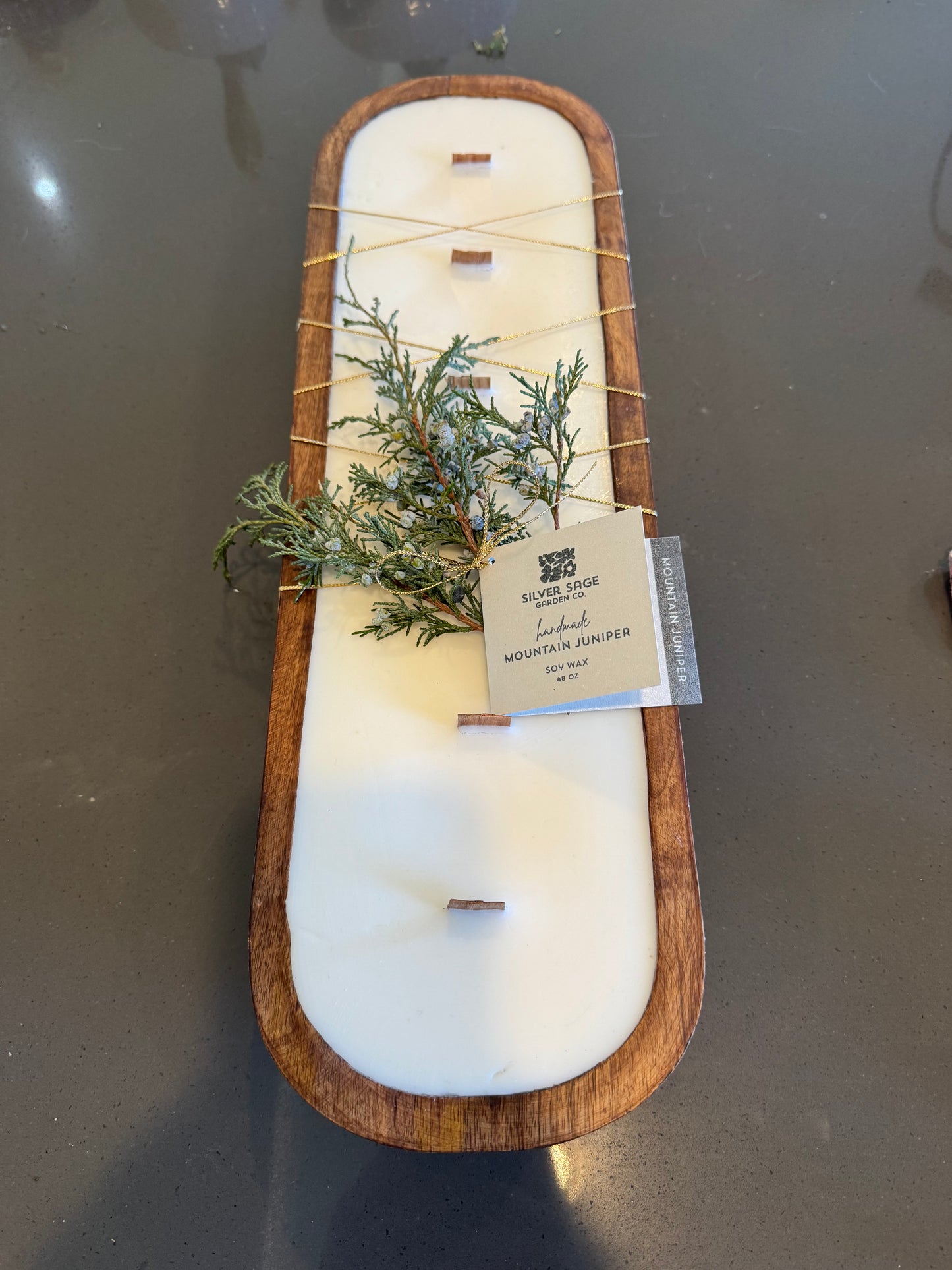 Dough Bowl Candle, Scent: Amaro Orange ~48oz