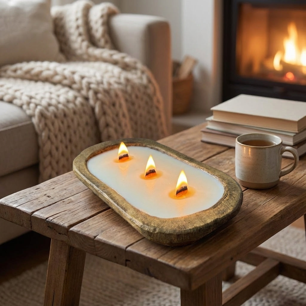 Dough Bowl Candle, Scent: Amaro Orange ~16oz